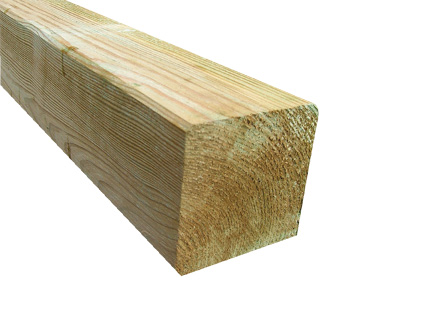 Poteau en pin – Accessoires clôture bois