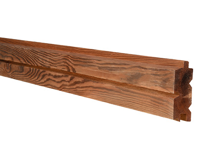 Profil faux claire-voie à emboitement – Clôture bois