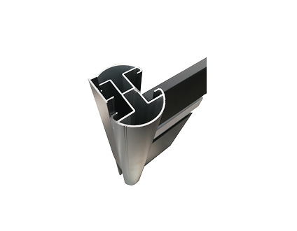 Closoir / Parclose pour poteau aluminium PRX 28