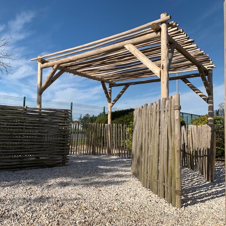 Zoom sur la pergola en kit à monter soi-même